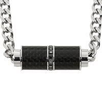 Collana Swarovski Uomo Diagonal in Lega metallica Cristallo 5159622 - 5159622